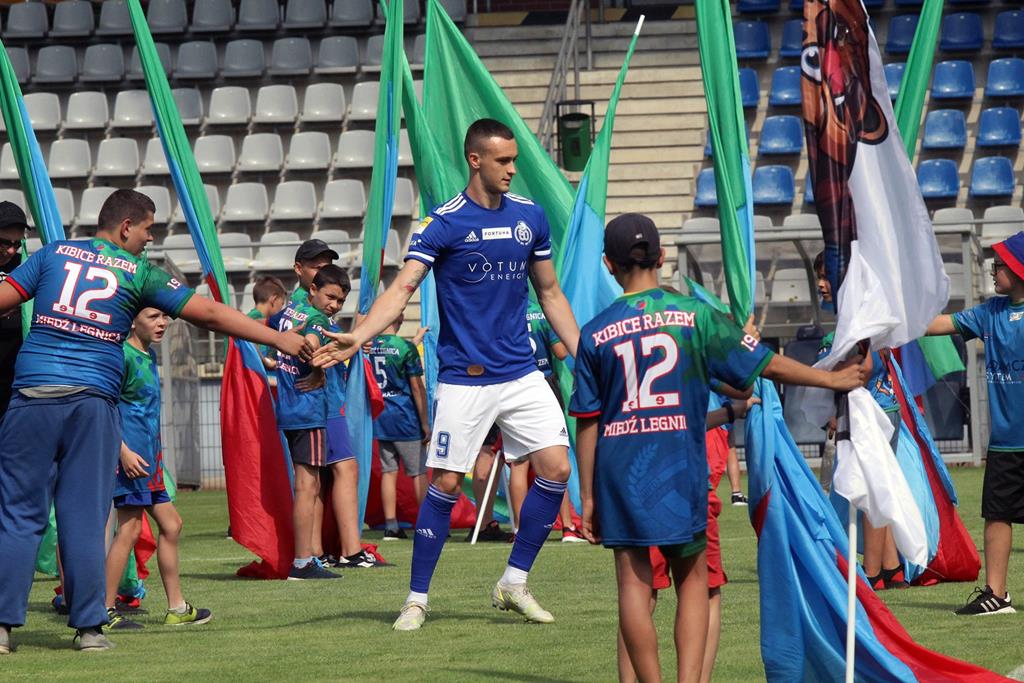 Kibice przywitali Miedź przed startem sezonu 2021/2022