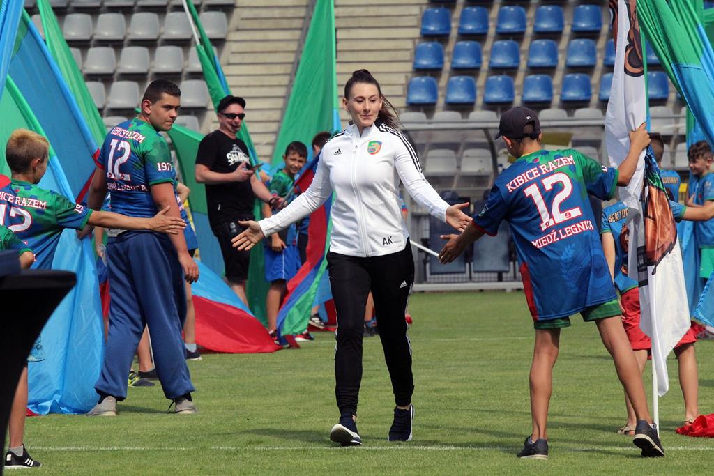 Kibice przywitali Miedź przed startem sezonu 2021/2022