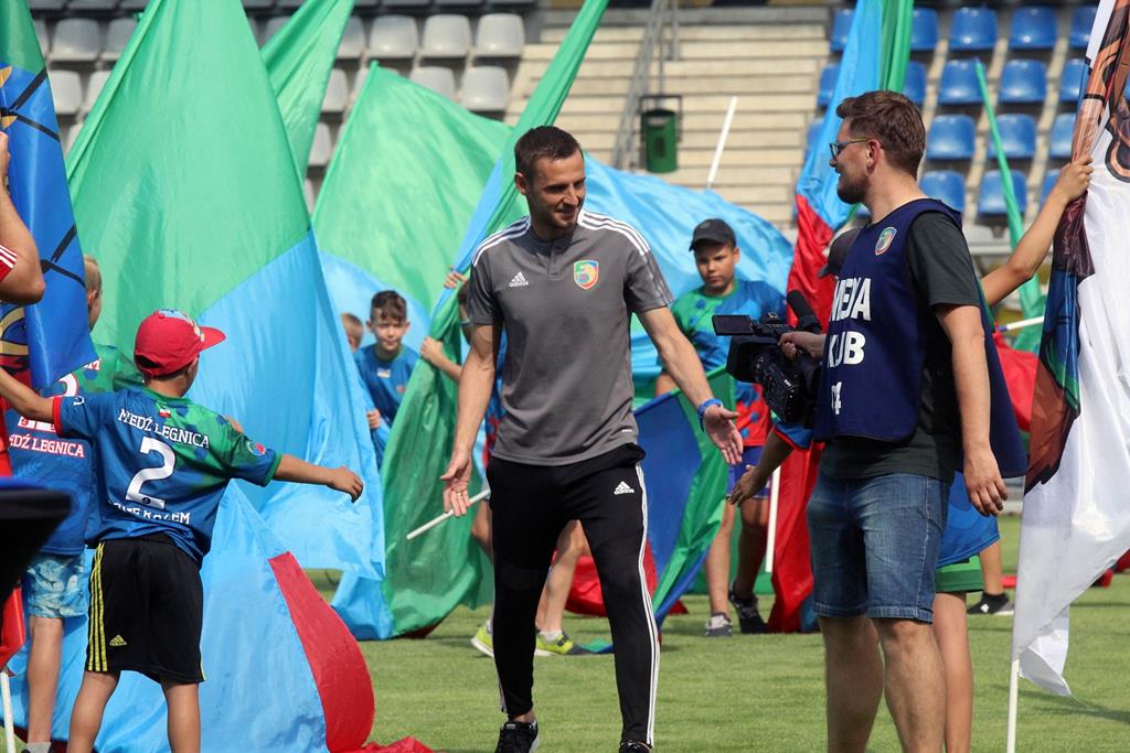 Kibice przywitali Miedź przed startem sezonu 2021/2022