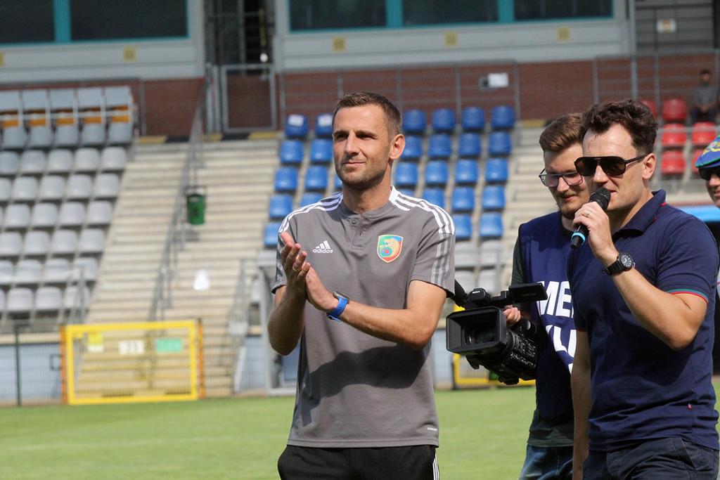 Kibice przywitali Miedź przed startem sezonu 2021/2022