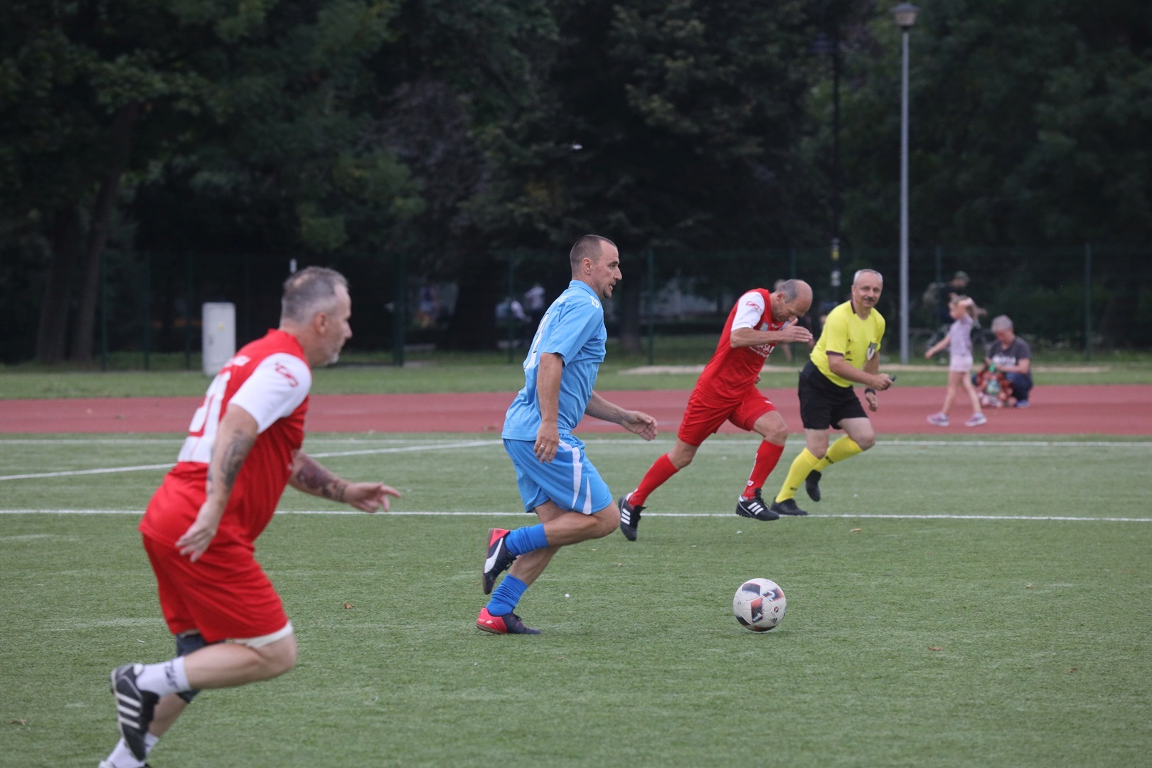 Oldboje zagrali turniej z okazji 50-lecia Miedzi Legnica