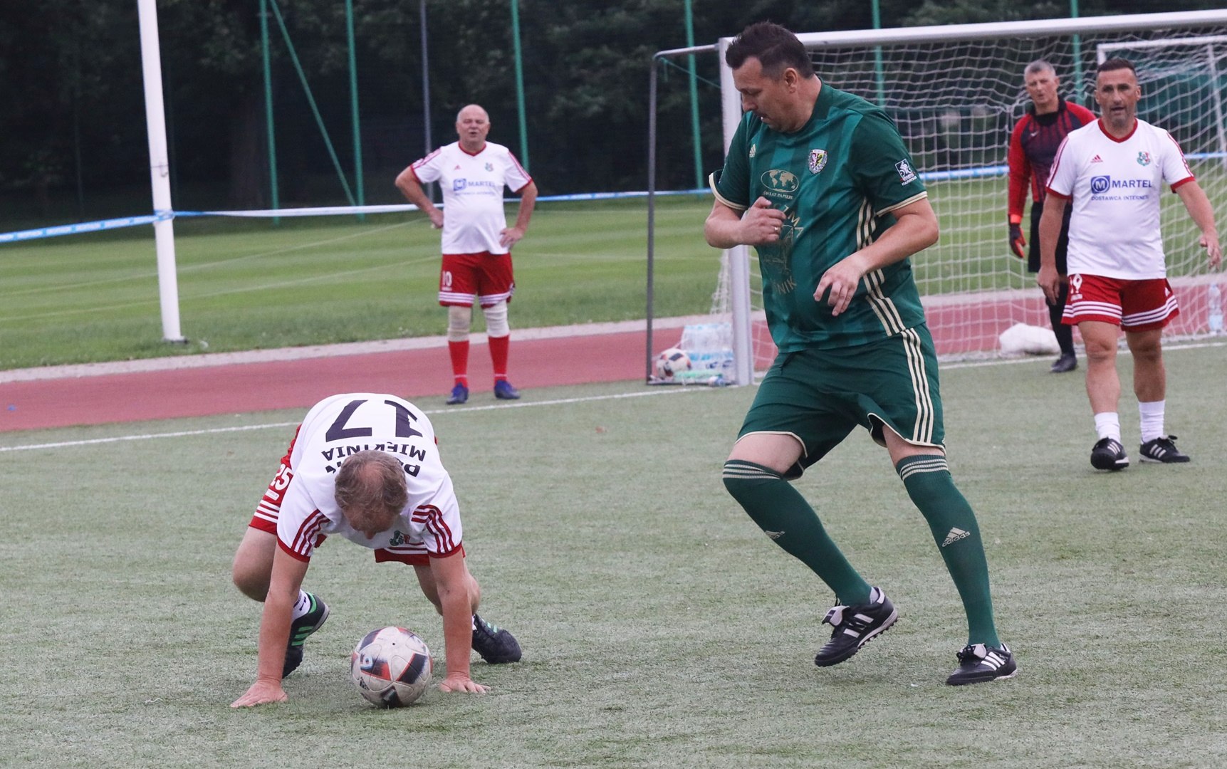 Oldboje zagrali turniej z okazji 50-lecia Miedzi Legnica