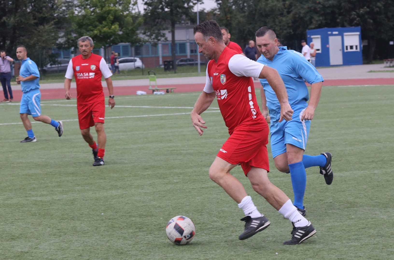 Oldboje zagrali turniej z okazji 50-lecia Miedzi Legnica
