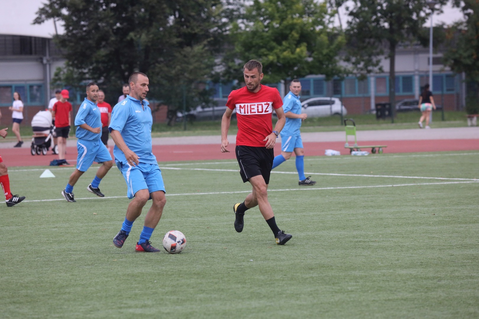 Oldboje zagrali turniej z okazji 50-lecia Miedzi Legnica