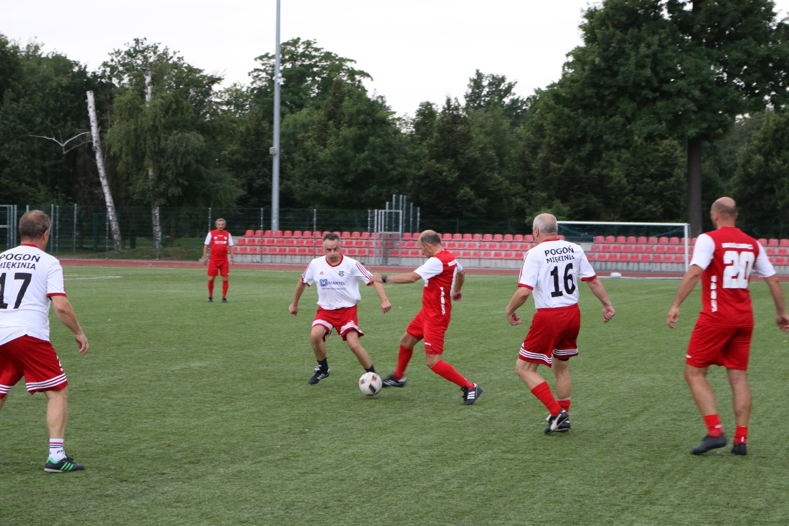 Oldboje zagrali turniej z okazji 50-lecia Miedzi Legnica