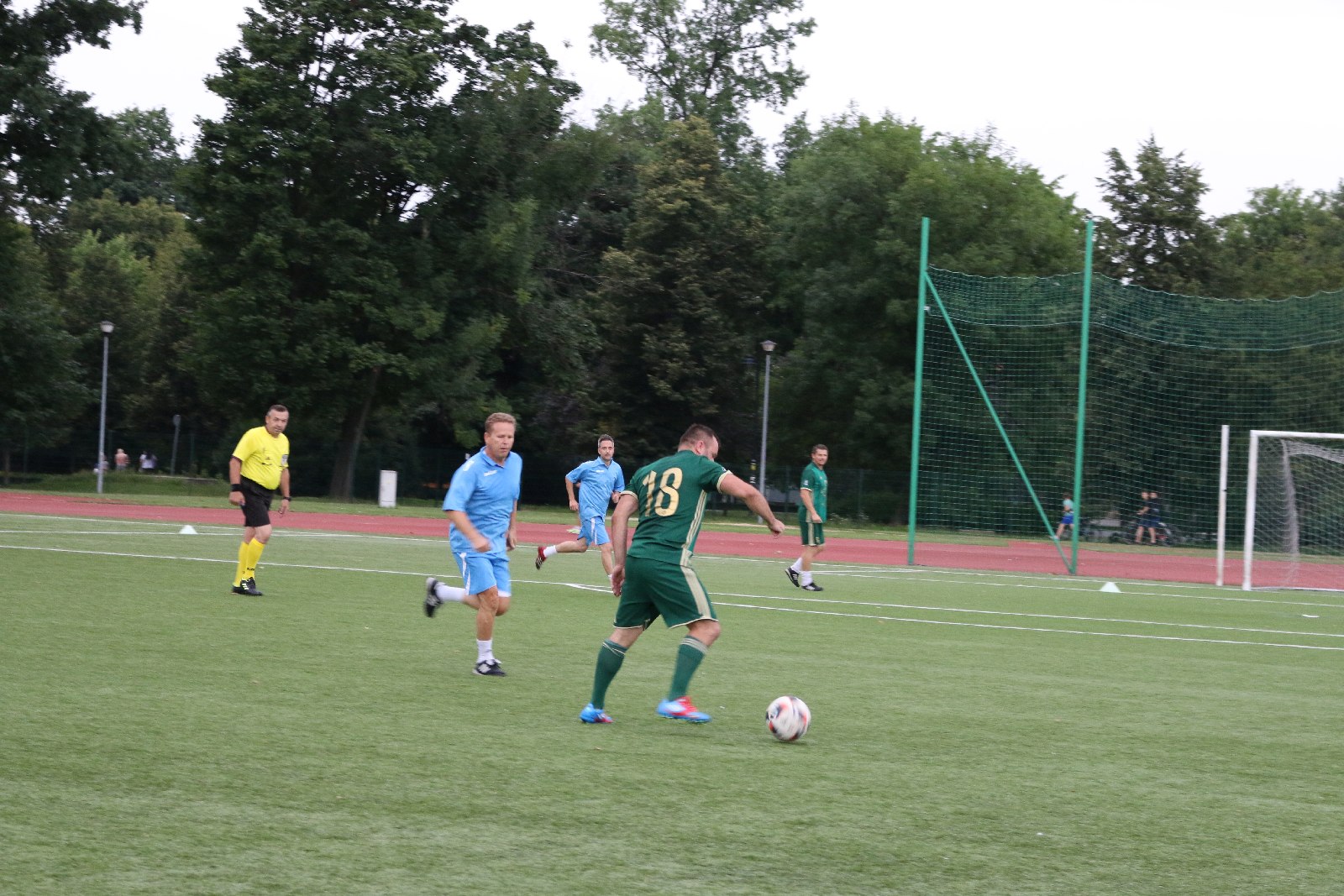 Oldboje zagrali turniej z okazji 50-lecia Miedzi Legnica