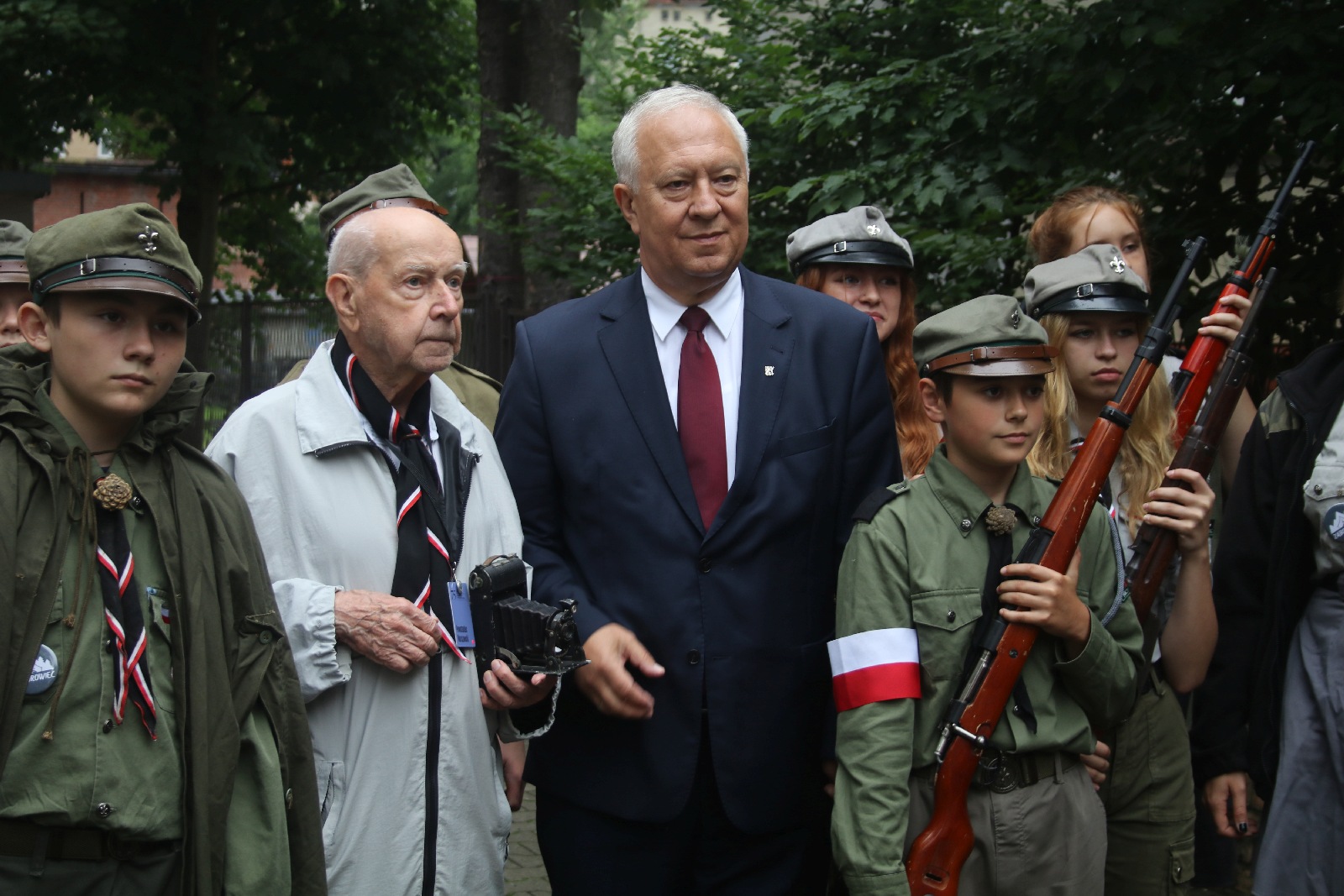 Legniczanie oddali hołd Powstańcom Warszawskim