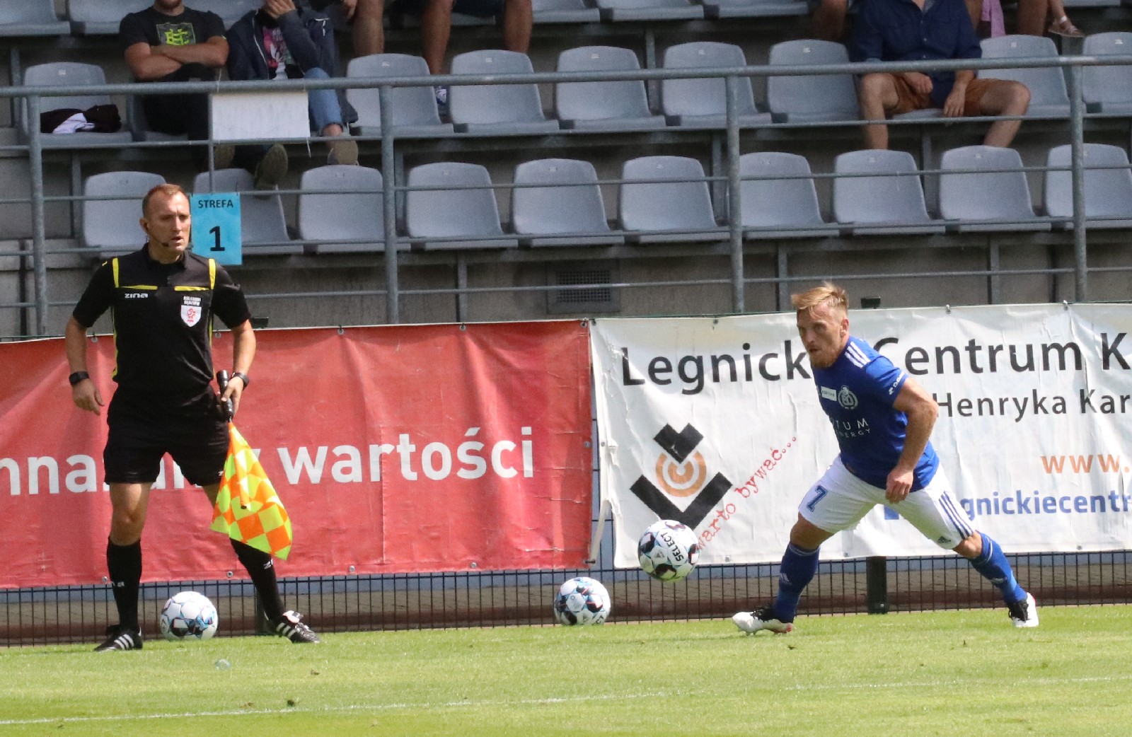 Miedź Legnica wygrywa z GKS-em Katowice 1:0 po bramce Makucha