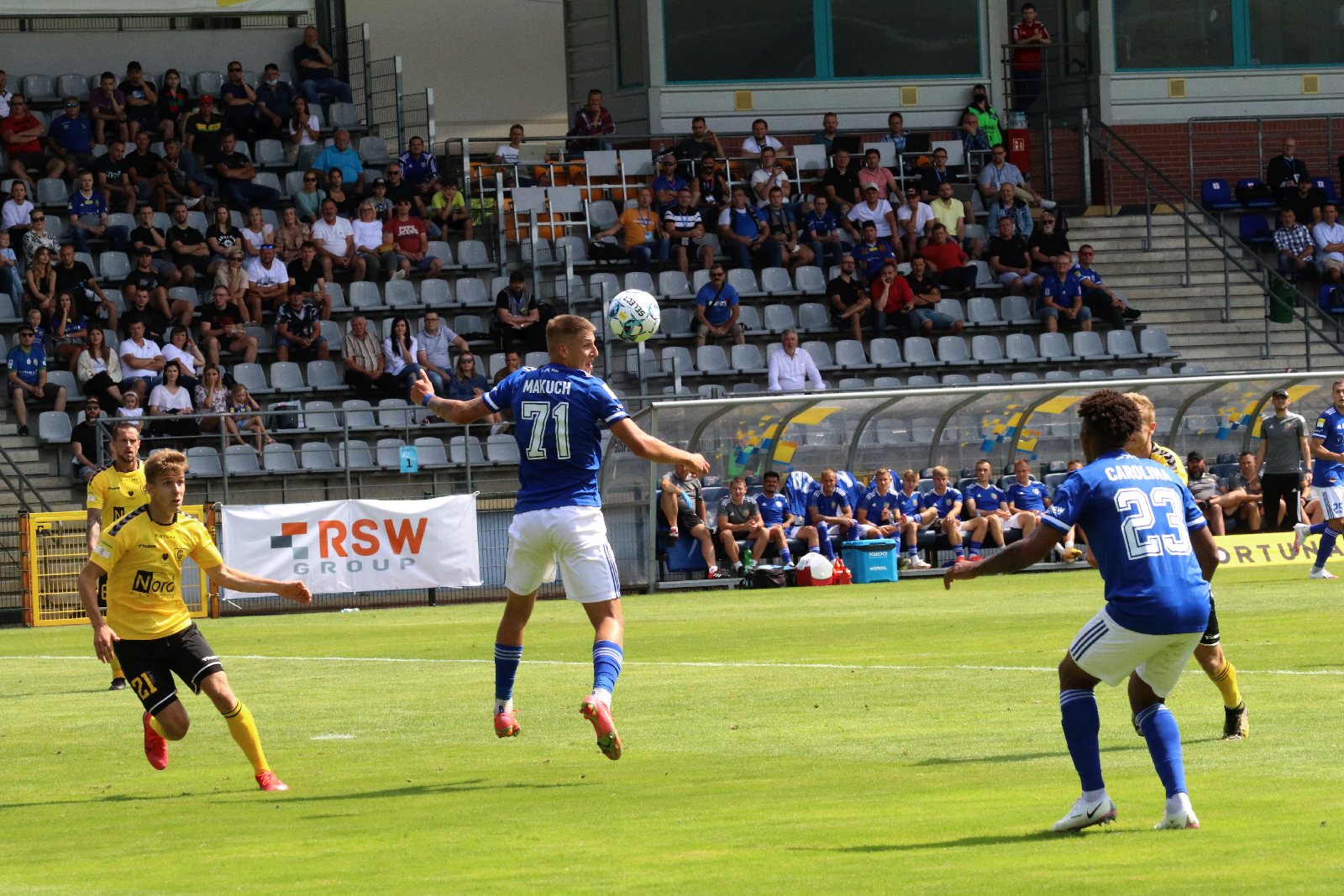 Miedź Legnica wygrywa z GKS-em Katowice 1:0 po bramce Makucha