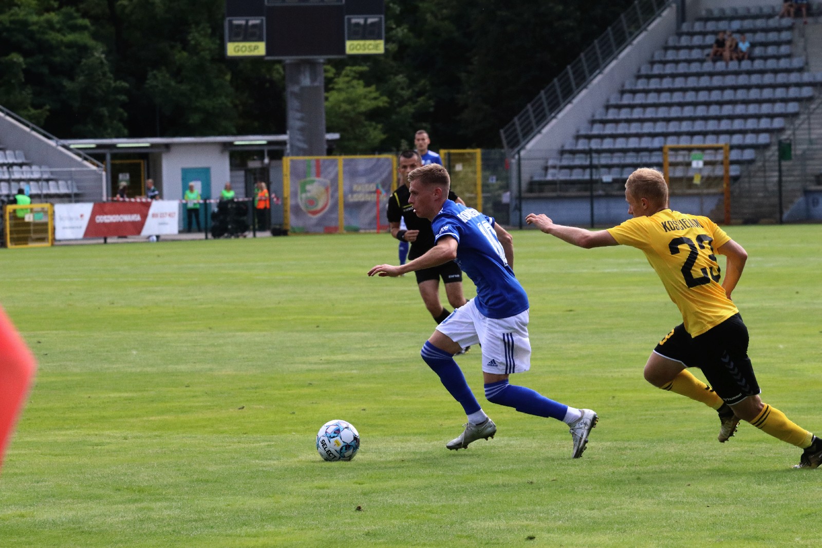 Miedź Legnica wygrywa z GKS-em Katowice 1:0 po bramce Makucha