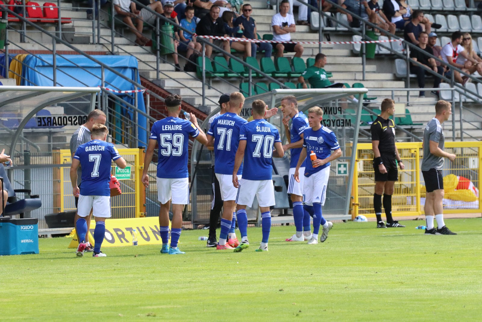 Miedź Legnica wygrywa z GKS-em Katowice 1:0 po bramce Makucha