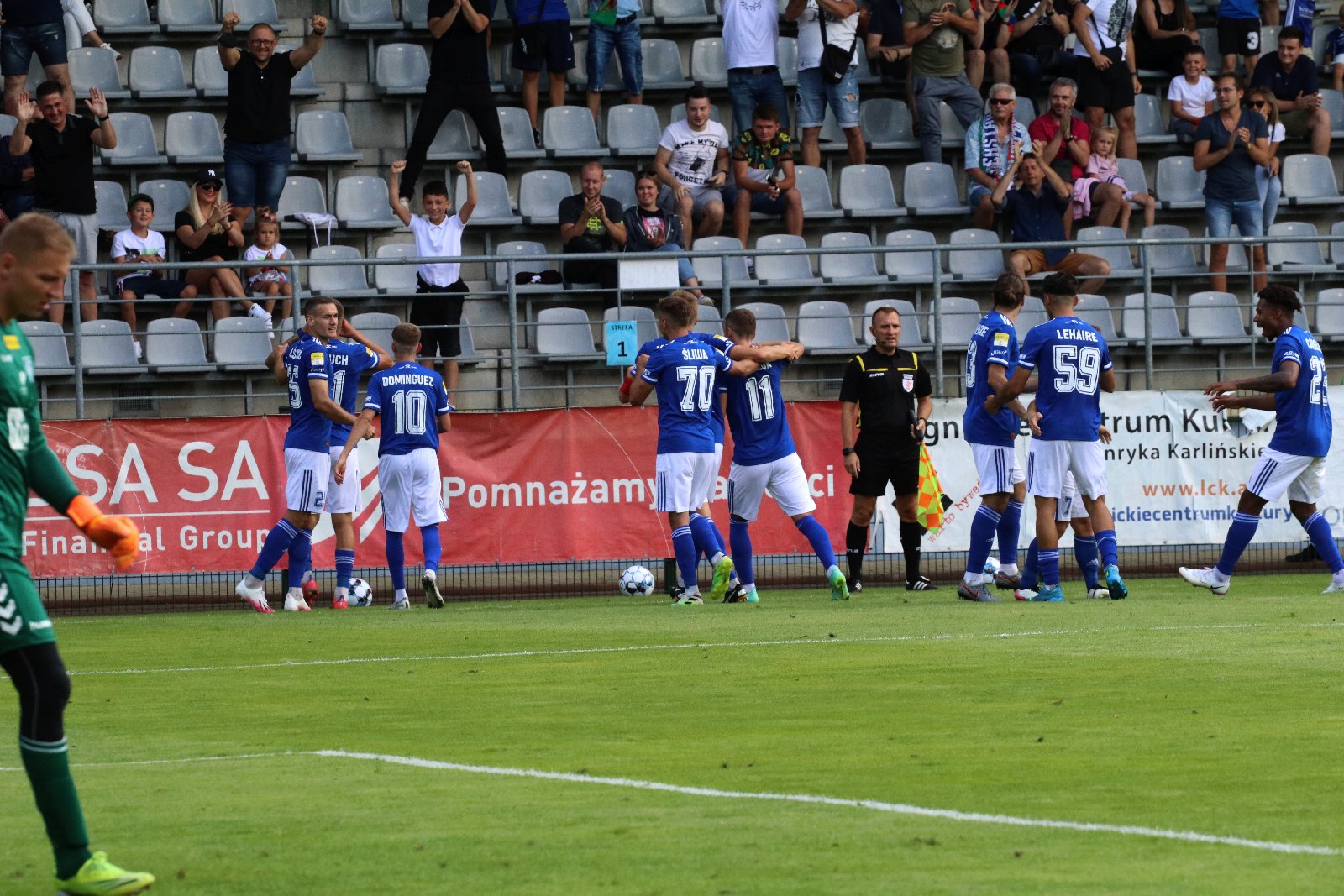 Miedź Legnica wygrywa z GKS-em Katowice 1:0 po bramce Makucha