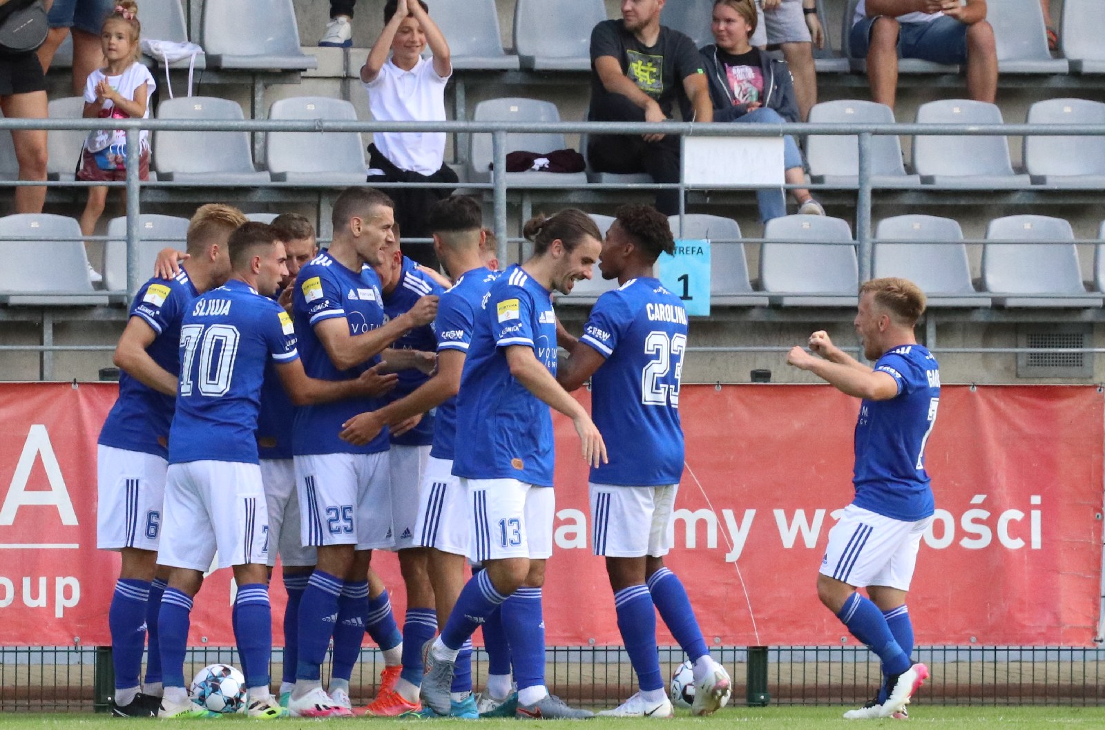 Miedź Legnica wygrywa z GKS-em Katowice 1:0 po bramce Makucha