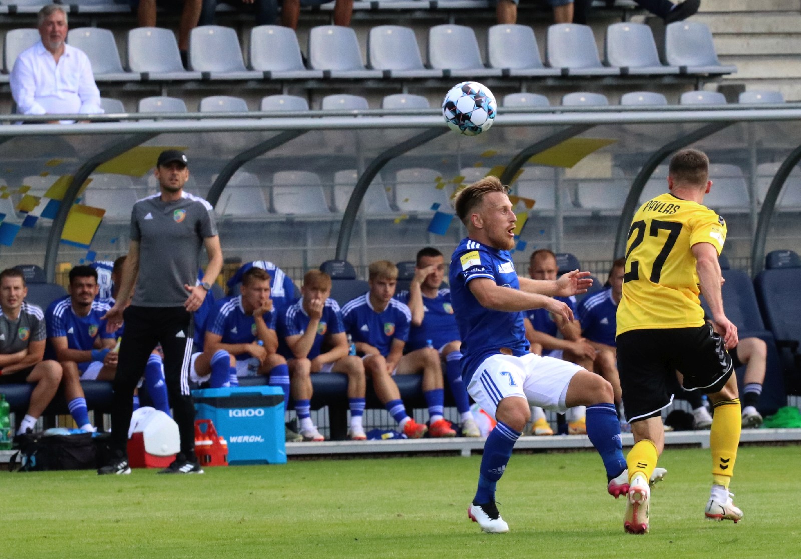 Miedź Legnica wygrywa z GKS-em Katowice 1:0 po bramce Makucha