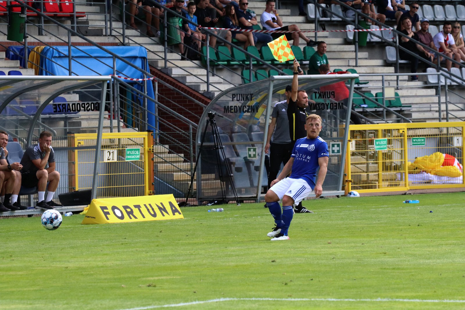 Miedź Legnica wygrywa z GKS-em Katowice 1:0 po bramce Makucha