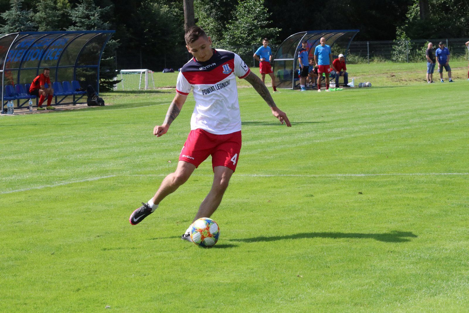 Kaczawa Bieniowice z Pucharem Wójta Gminy Kunice       
