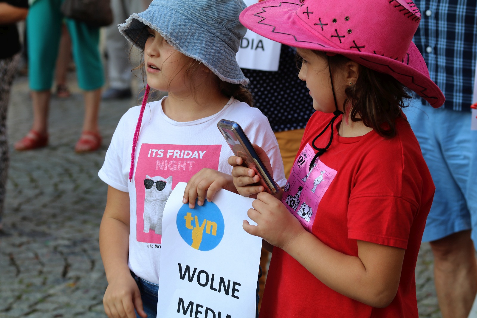 Wolne Media. Wolni Ludzie. Wolna Polska. Legnicki protest