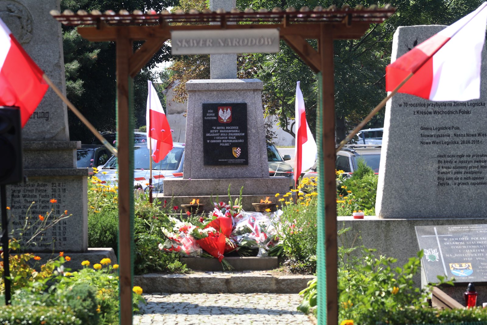 Nowa Wieś Legnicka uczciła 101. rocznicę Bitwy Warszawskiej
