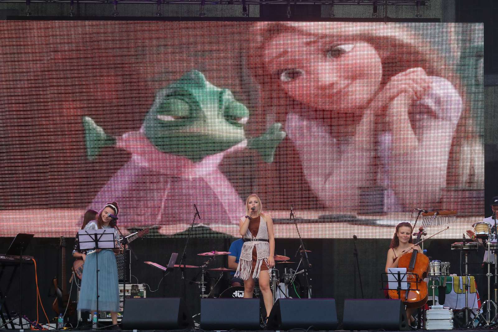 Przeboje Disneya zabrzmiały na dziedzińcu Akademii Rycerskiej