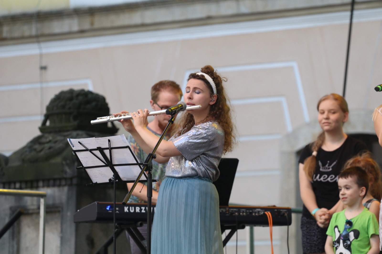 Przeboje Disneya zabrzmiały na dziedzińcu Akademii Rycerskiej