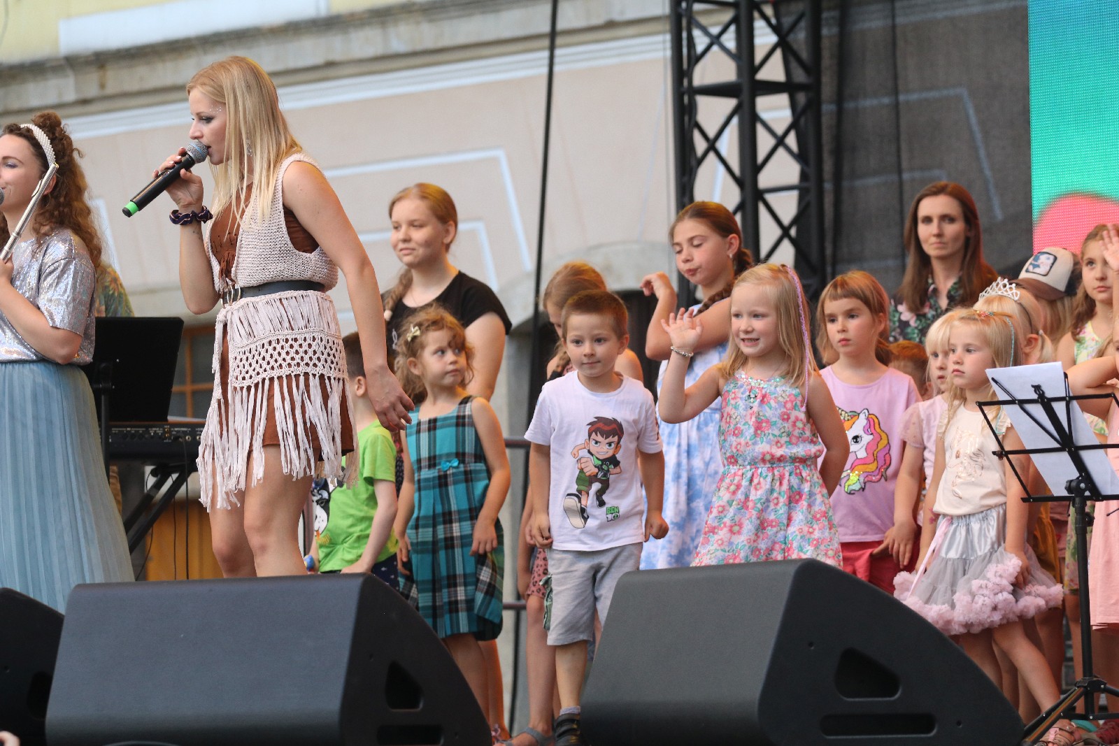 Przeboje Disneya zabrzmiały na dziedzińcu Akademii Rycerskiej
