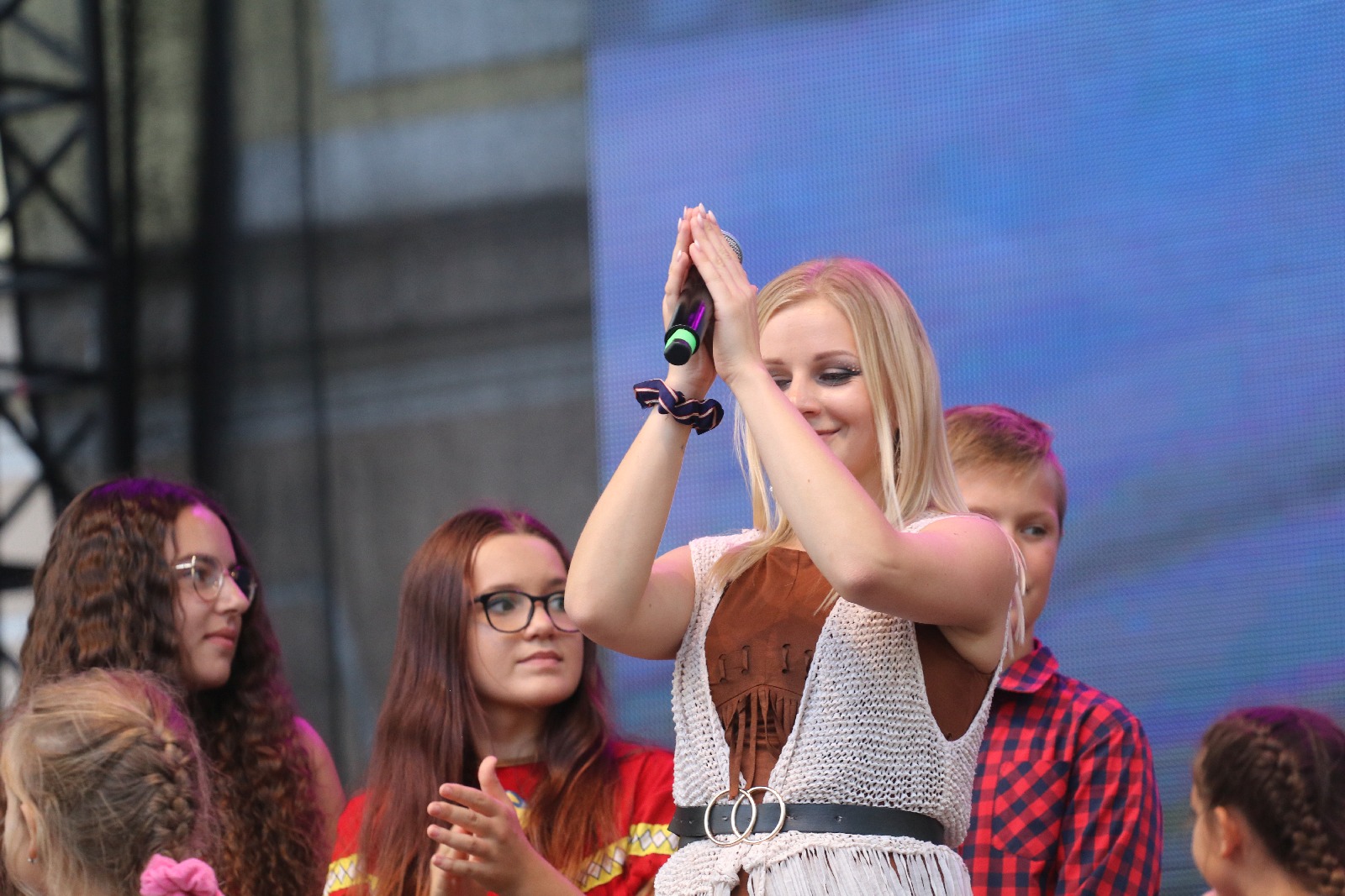 Przeboje Disneya zabrzmiały na dziedzińcu Akademii Rycerskiej