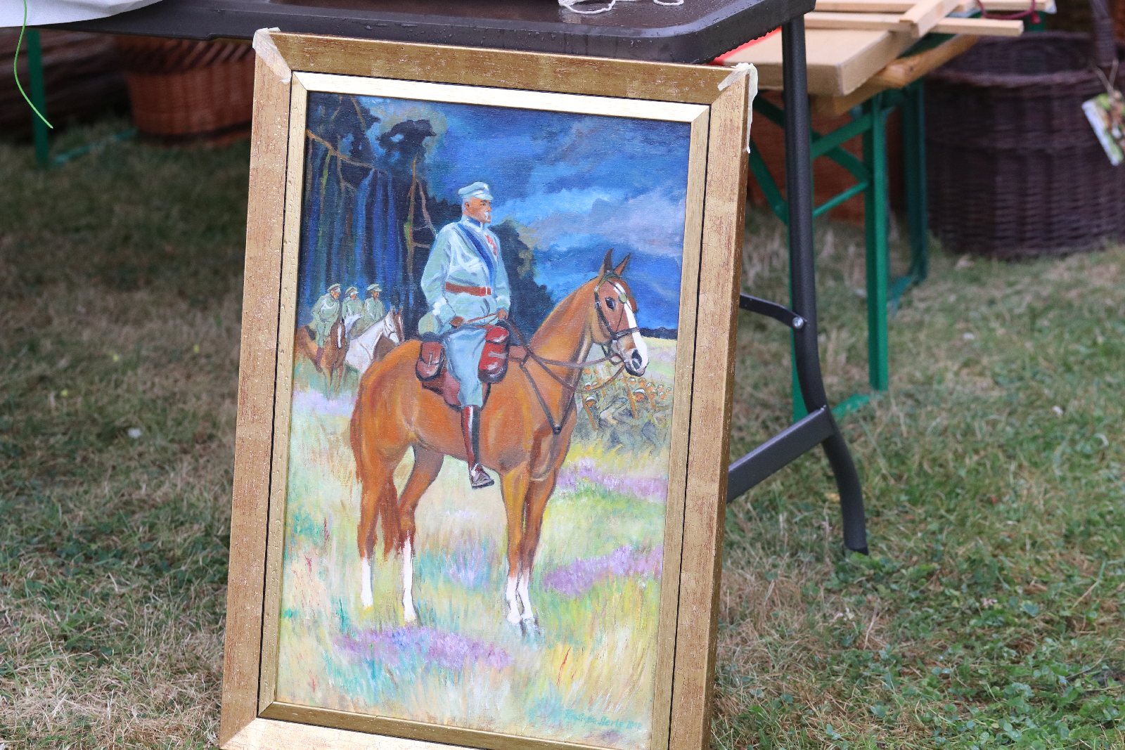 Lokalni pasjonaci i artyści spotkali się w Legnickim Polu