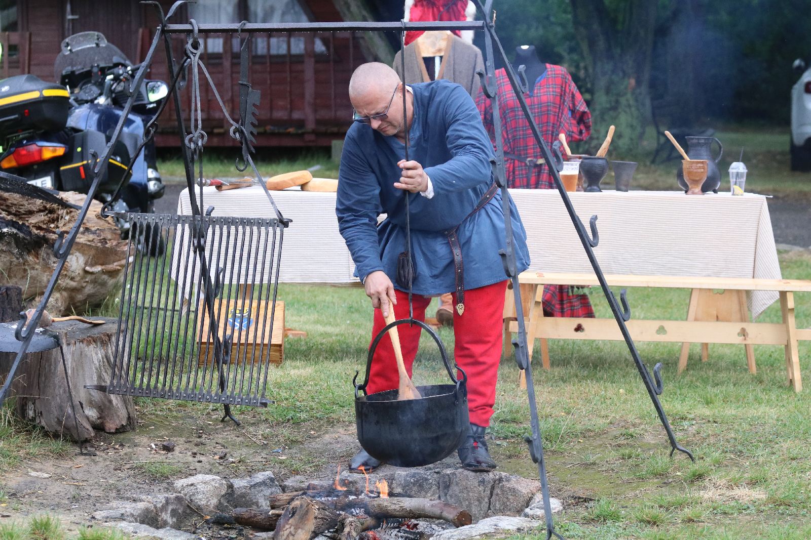 Lokalni pasjonaci i artyści spotkali się w Legnickim Polu