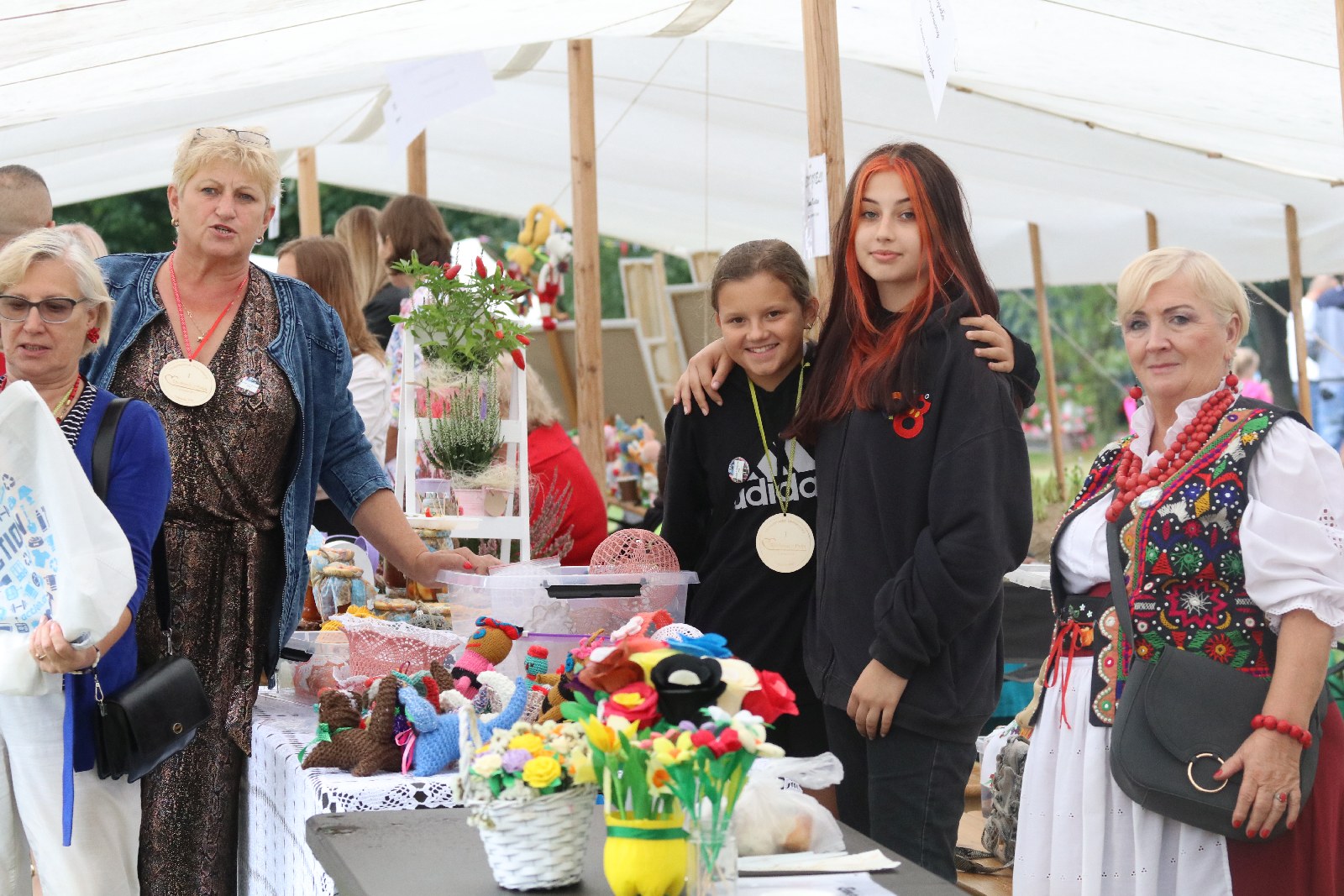 Lokalni pasjonaci i artyści spotkali się w Legnickim Polu