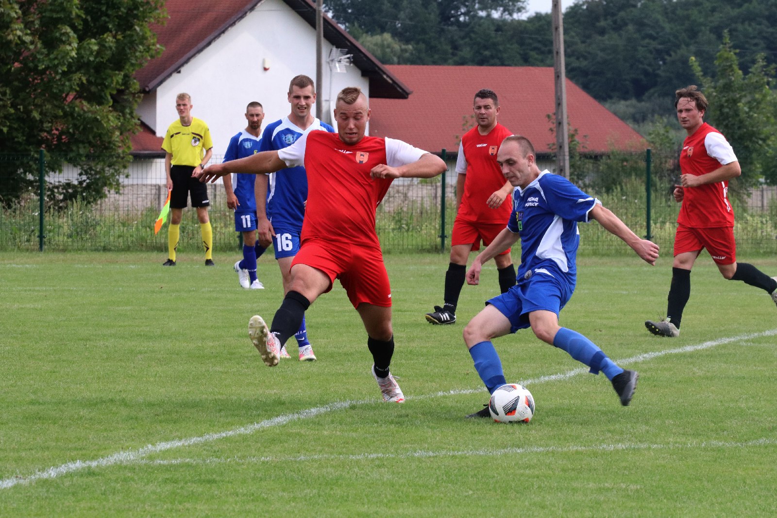 Rezerwy Mewy Kunice rozgromiły Czarnych Golanka Dolna