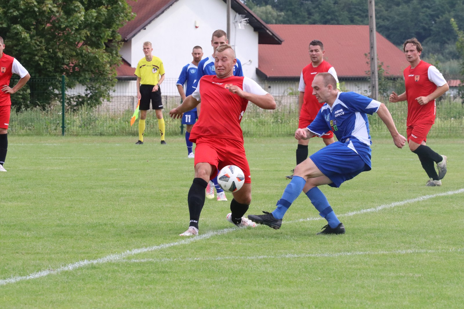 Rezerwy Mewy Kunice rozgromiły Czarnych Golanka Dolna