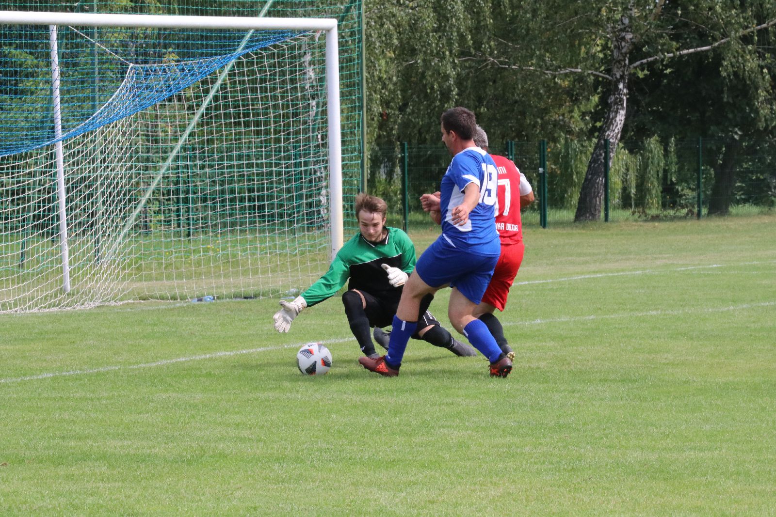 Rezerwy Mewy Kunice rozgromiły Czarnych Golanka Dolna