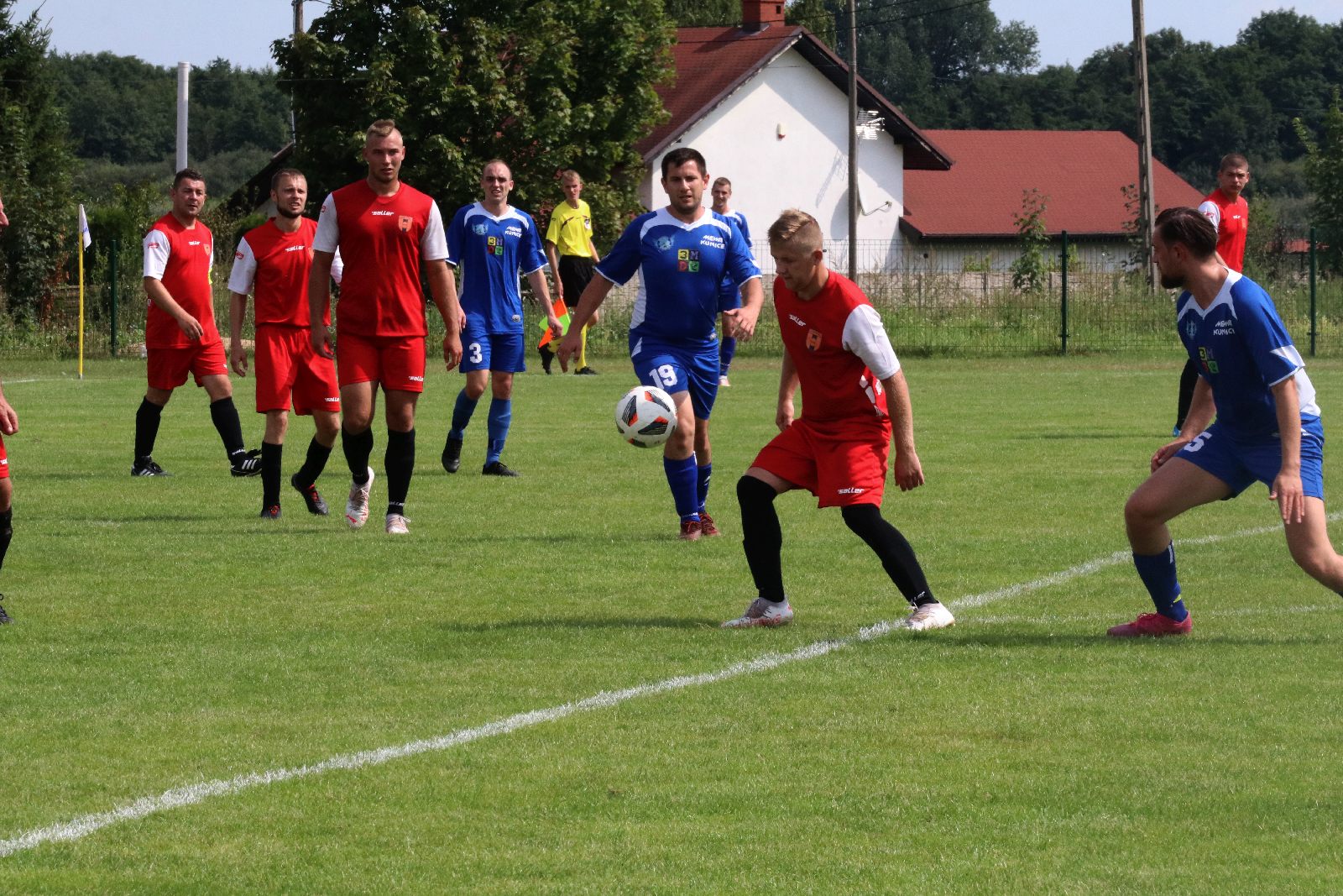 Rezerwy Mewy Kunice rozgromiły Czarnych Golanka Dolna