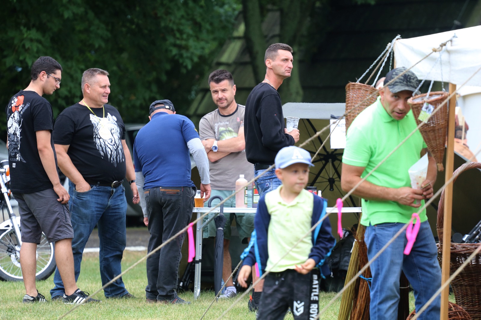 Lokalni pasjonaci i artyści spotkali się w Legnickim Polu