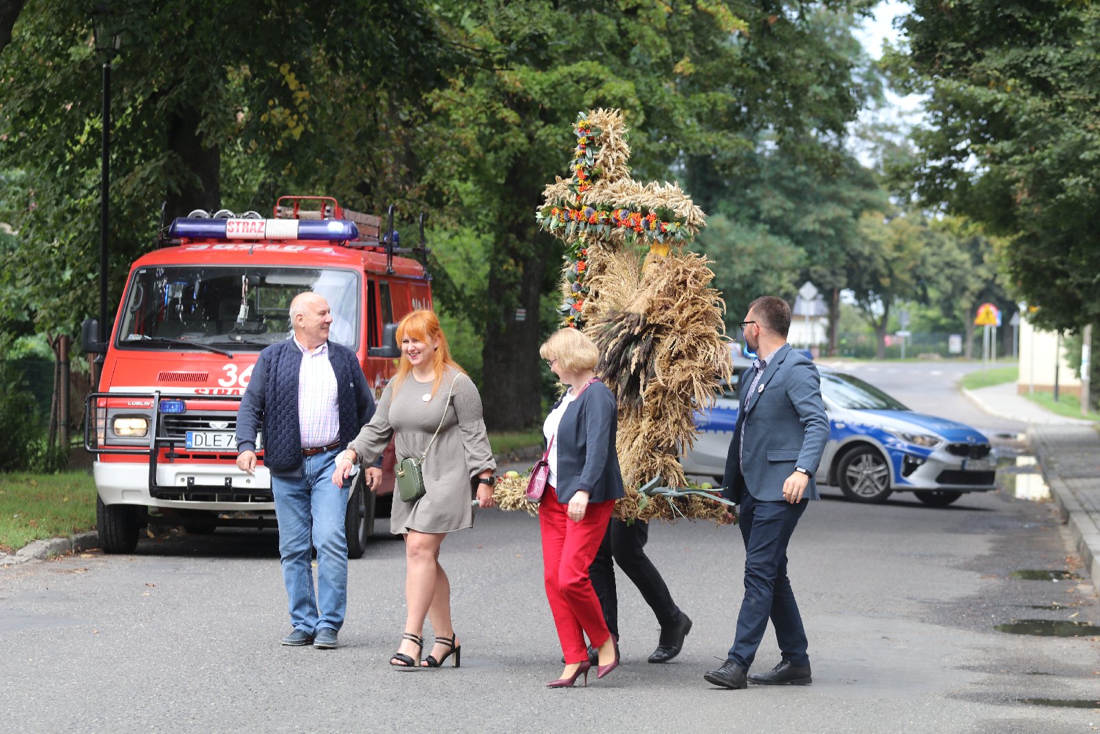 Dożynki w Legnickim Polu pełne radości i dobrej zabawy