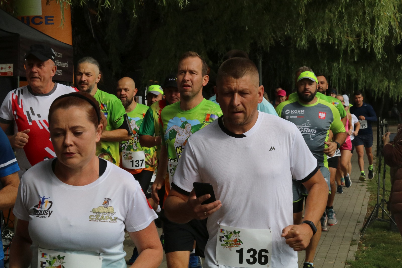 Kunicki Bieg Reggae 2021. Ponad 100 uczestników biegu