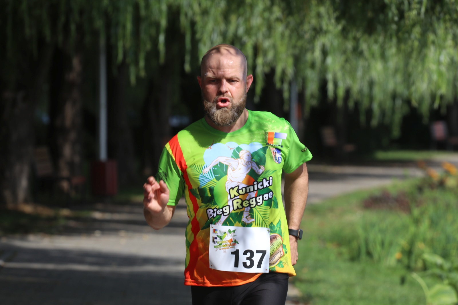 Kunicki Bieg Reggae 2021. Ponad 100 uczestników biegu