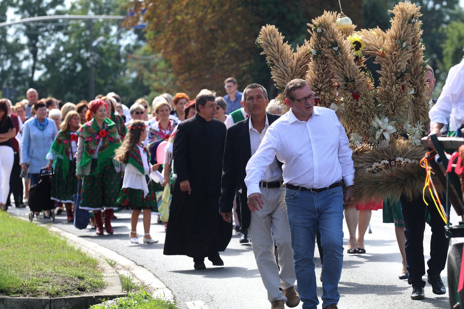 Rolnicy z Golanki Dolnej podziękowali za tegoroczne plony