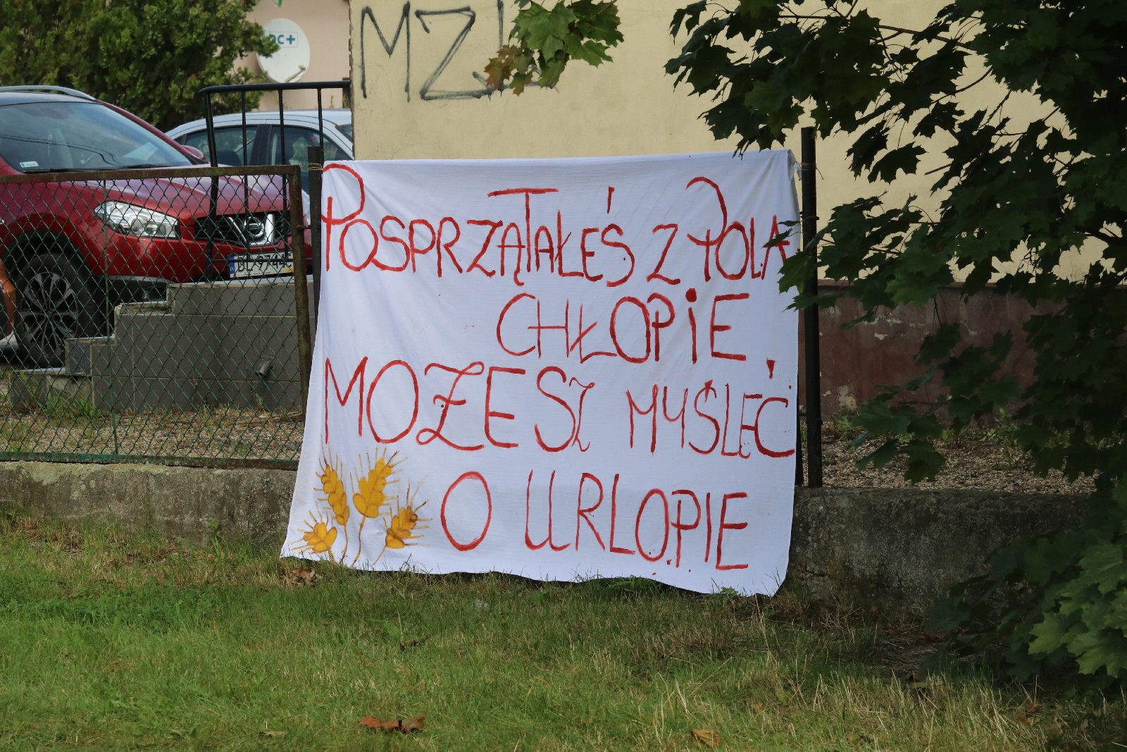 Rolnicy z Golanki Dolnej podziękowali za tegoroczne plony