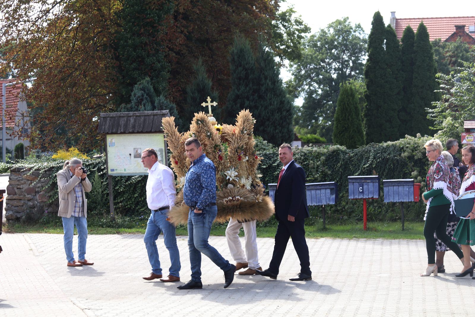 Rolnicy z Golanki Dolnej podziękowali za tegoroczne plony