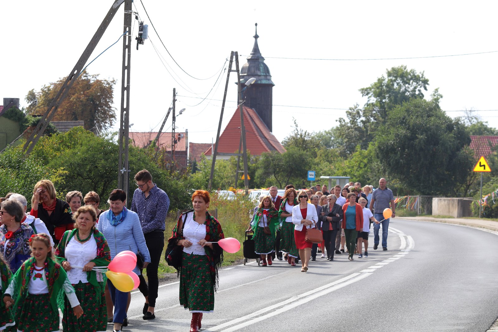 Rolnicy z Golanki Dolnej podziękowali za tegoroczne plony