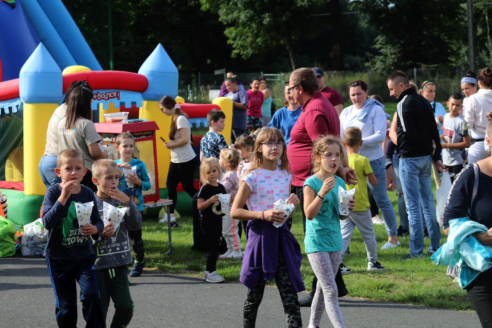 Dzieci z Gminy Miłkowice na festynach żegnają wakacje