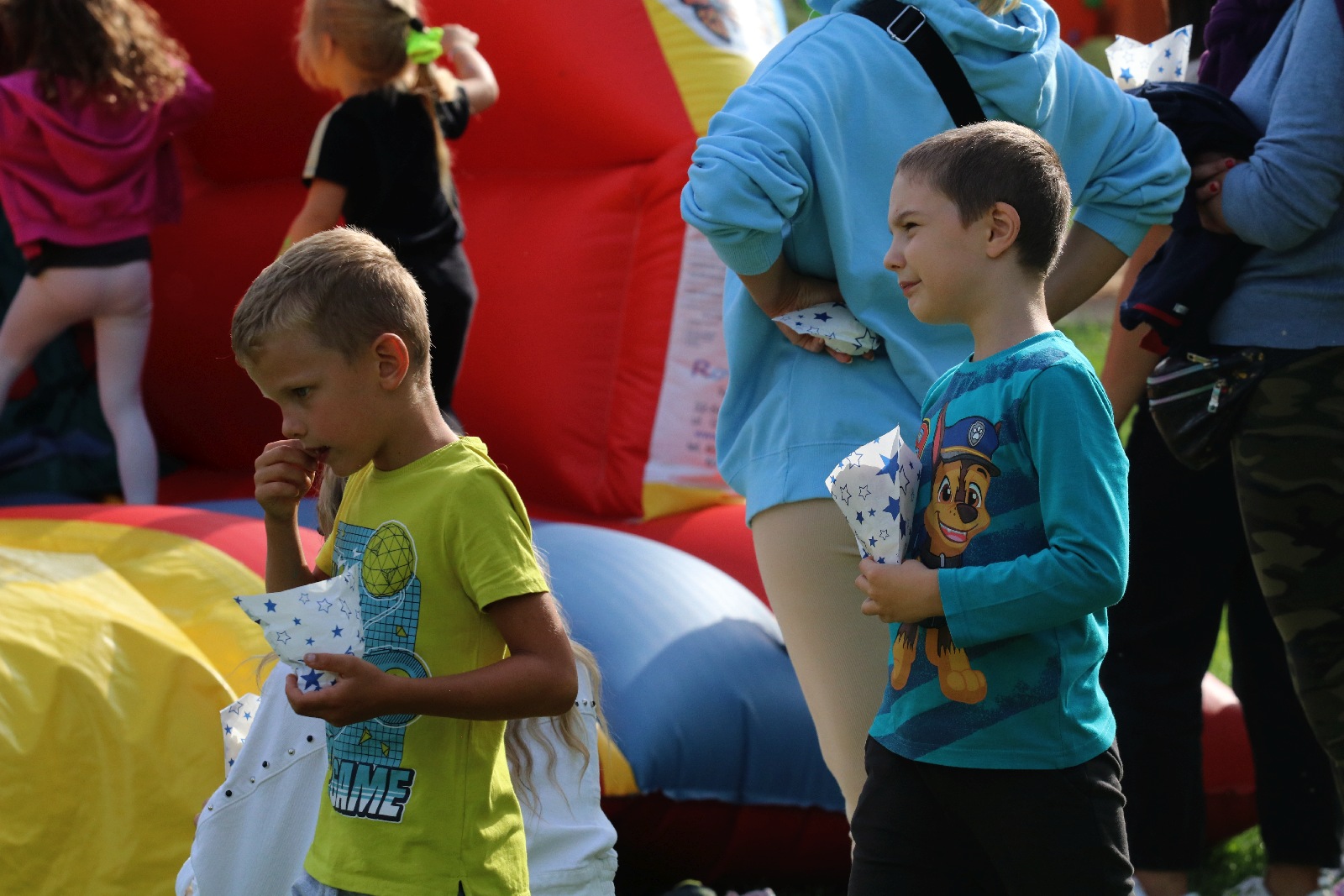 Dzieci z Gminy Miłkowice na festynach żegnają wakacje