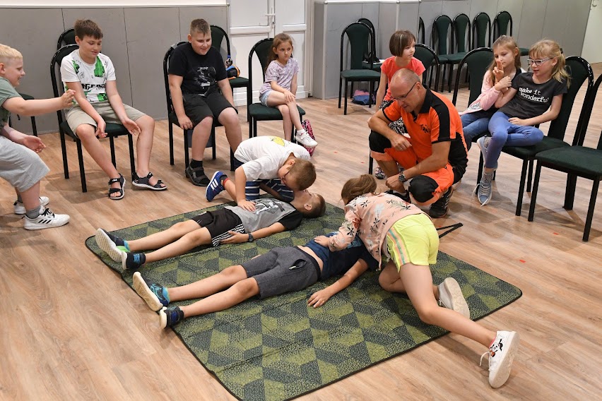 Letni wypoczynek z SDK „Atrium”. Na nudę nikt nie narzekał