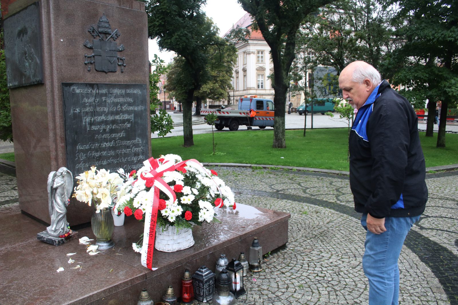 W rocznicę powstania Solidarności związkowcy złożyli kwiaty