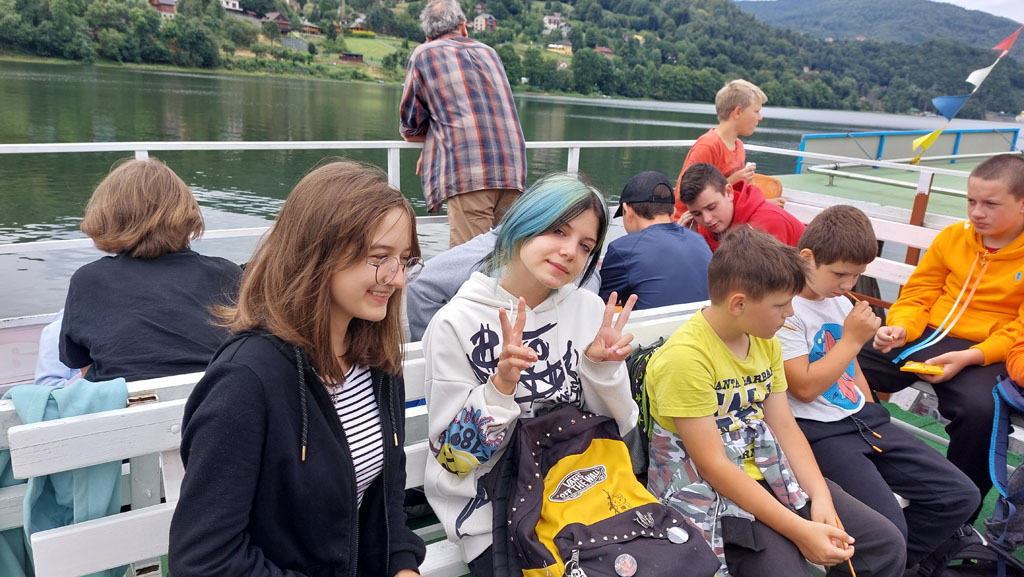 Podopieczni TPD po raz pierwszy na kolonii w Beskidach