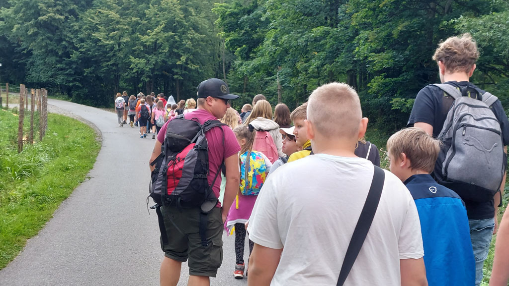 Podopieczni TPD po raz pierwszy na kolonii w Beskidach