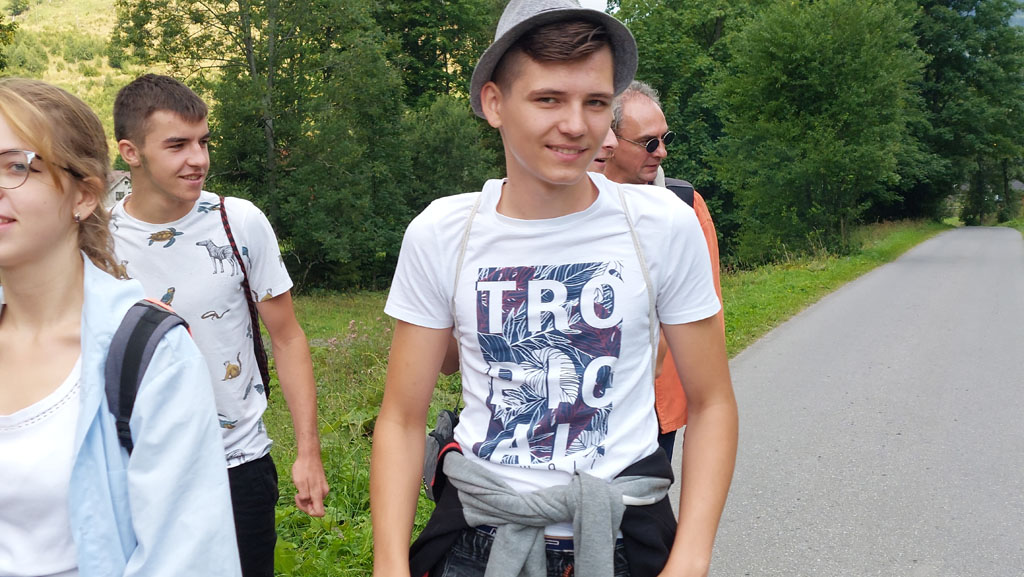 Podopieczni TPD po raz pierwszy na kolonii w Beskidach