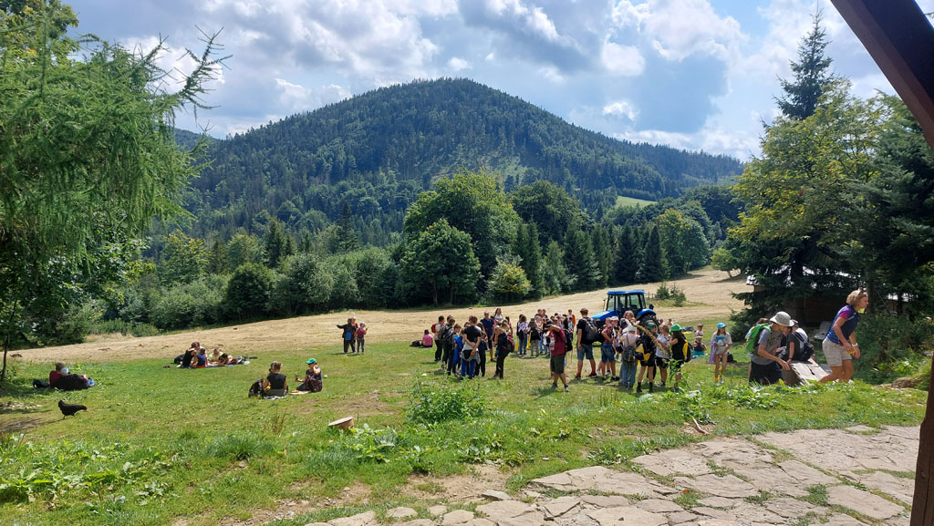 Podopieczni TPD po raz pierwszy na kolonii w Beskidach