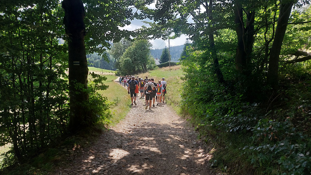 Podopieczni TPD po raz pierwszy na kolonii w Beskidach